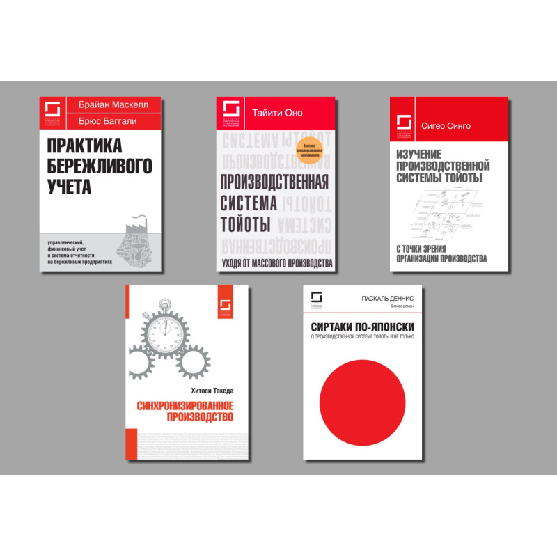 Toyota(комплект из 5 книг)