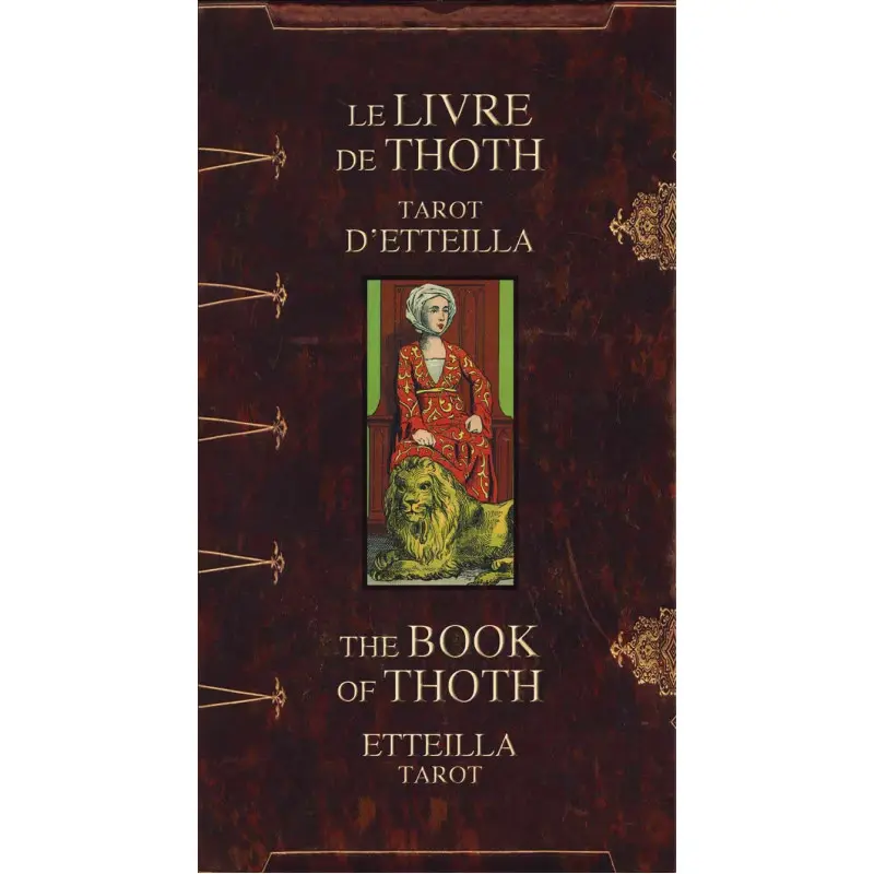 Book of Thoth. Etteilla Tarot (Таро Гранд Еттейла). Колода карт