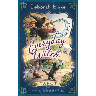Everyday Witch Tarot (Таро повседневной ведьмы). Набор: колода карт + книга. Elisabeth Alba, Deborah Blake