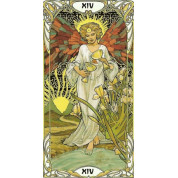 Golden Art Nouveau Tarot (Золотое Таро Уэйт Арт Нуво). Колода карт