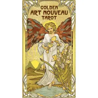 Golden Art Nouveau Tarot (Золотое Таро Уэйт Арт Нуво). Колода карт