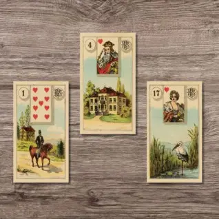 Grand Tableau Lenormand Oracle Cards (Оракул Большой расклад Ленорман). Колода карт