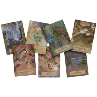 The Herbal Astrology Oracle (Оракул Травяной Астрологии). Adriana Ayales(колода карт)