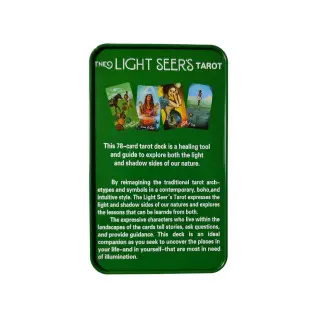 The Light Seer`s Tarot. Карты Таро с цветным срезом в металлической коробке