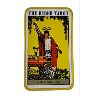 The Rider Tarot. Карти Таро з кольоровим зрізом в металевій коробці