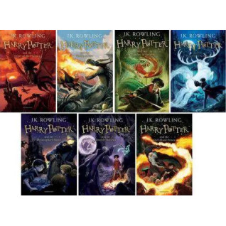 Harry Potter (Гаррі Поттер) Books 1-7. Джоан Кетлін Роулінг. Комплект книг англійською мовою Harry Potter (Гаррі Поттер) Books 1-7. Джоан Кетлін Роулінг. Комплект книг англійською мовою