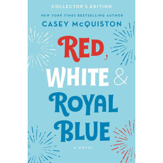 Red, White and Royal Blue (Червоний, білий і королівський синій англійською). Casey McQuiston Red, White and Royal Blue (Червоний, білий і королівський синій англійською). Casey McQuiston