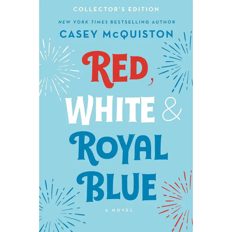 Red, White and Royal Blue (Червоний, білий і королівський синій англійською). Casey McQuiston