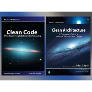 Clean Code: A Handbook of Agile Software Craftsmanship + Clean Architecture. Robert C. Martin. Комплект книжок. Clean Code: A Handbook of Agile Software Craftsmanship + Clean Architecture. Robert C. Martin. Комплект книжок.
