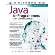 Java for Programmers: with Generative AI, 5th Edition. Paul Deitel, Harvey M. Deitel