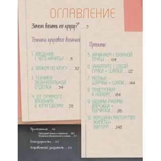 Енциклопедія в'язання на спиці. В'язання кругове. Усі види та техніки в авторських майстер-класах