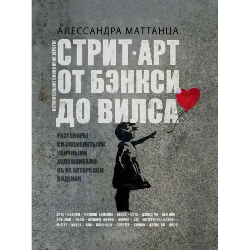 Стрит-арт: от Бэнкси до Вилса Маттанца Алессандра