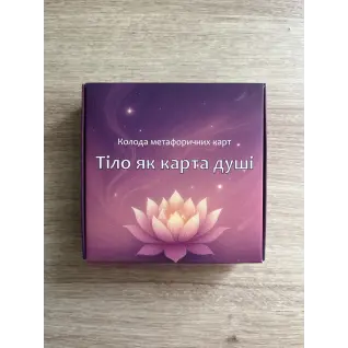 Метафоричні асоціативні карти "Тіло як карта душі". Анна Ціонова