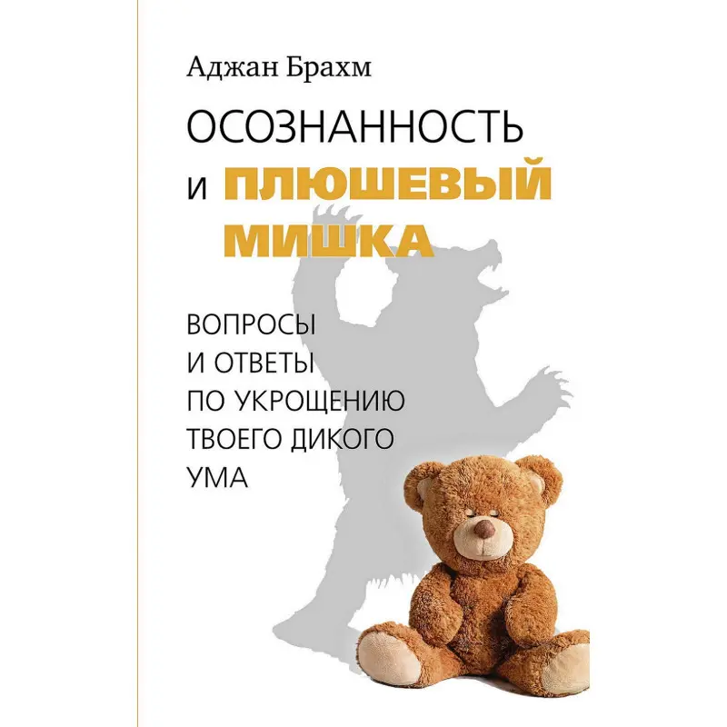 Усвідомленість і плюшевий ведмедик. Запитання і відповіді щодо приборкання твого дикого розуму. Аджан Брахм