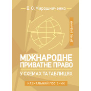 Міжнародне приватне право у схемах та таблицях: навчальний посібник. 2-ге видання